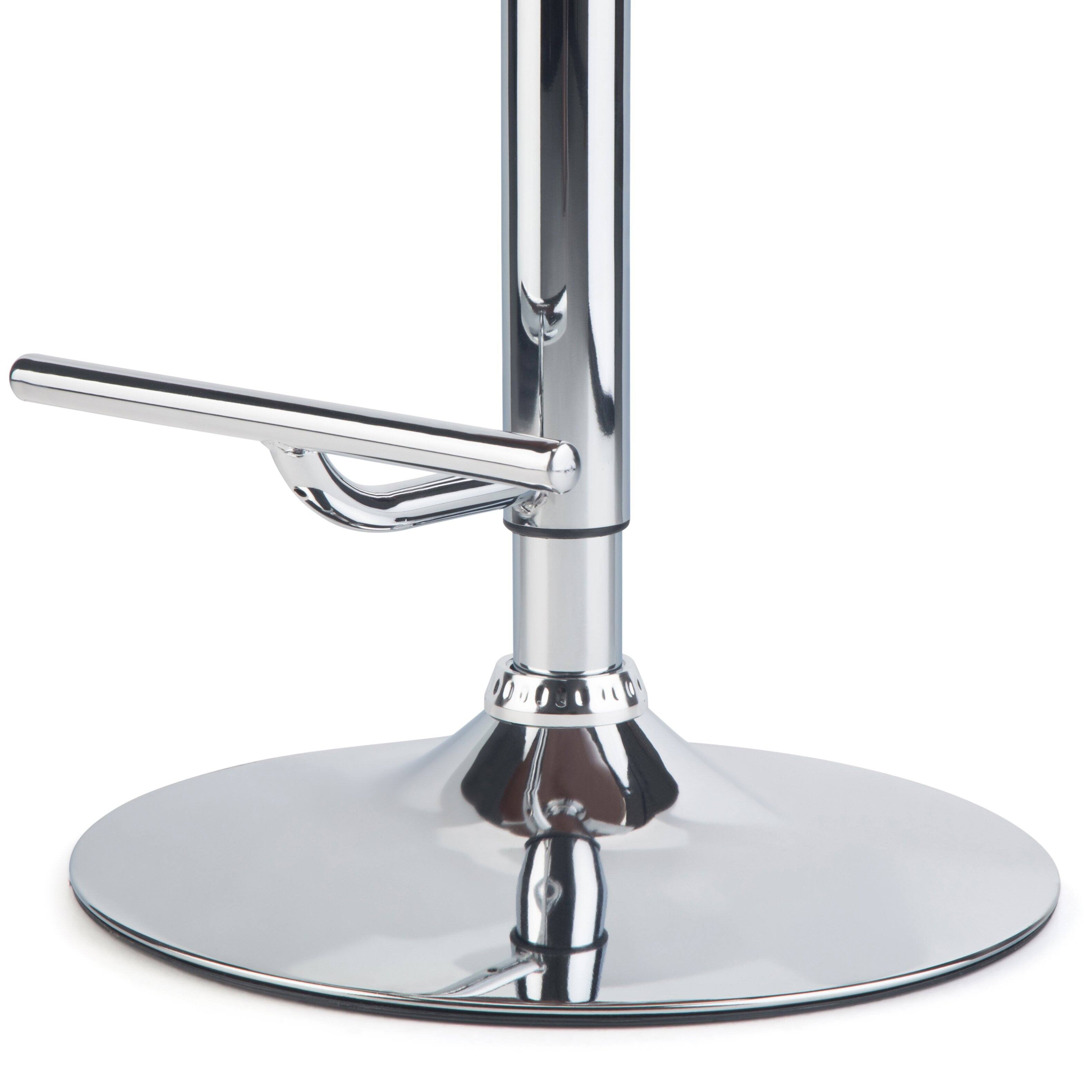 Alt View 13. Simpli Home - Marana Bentwood Adjustable Height Gas Lift Bar Stool - Stone Grey.