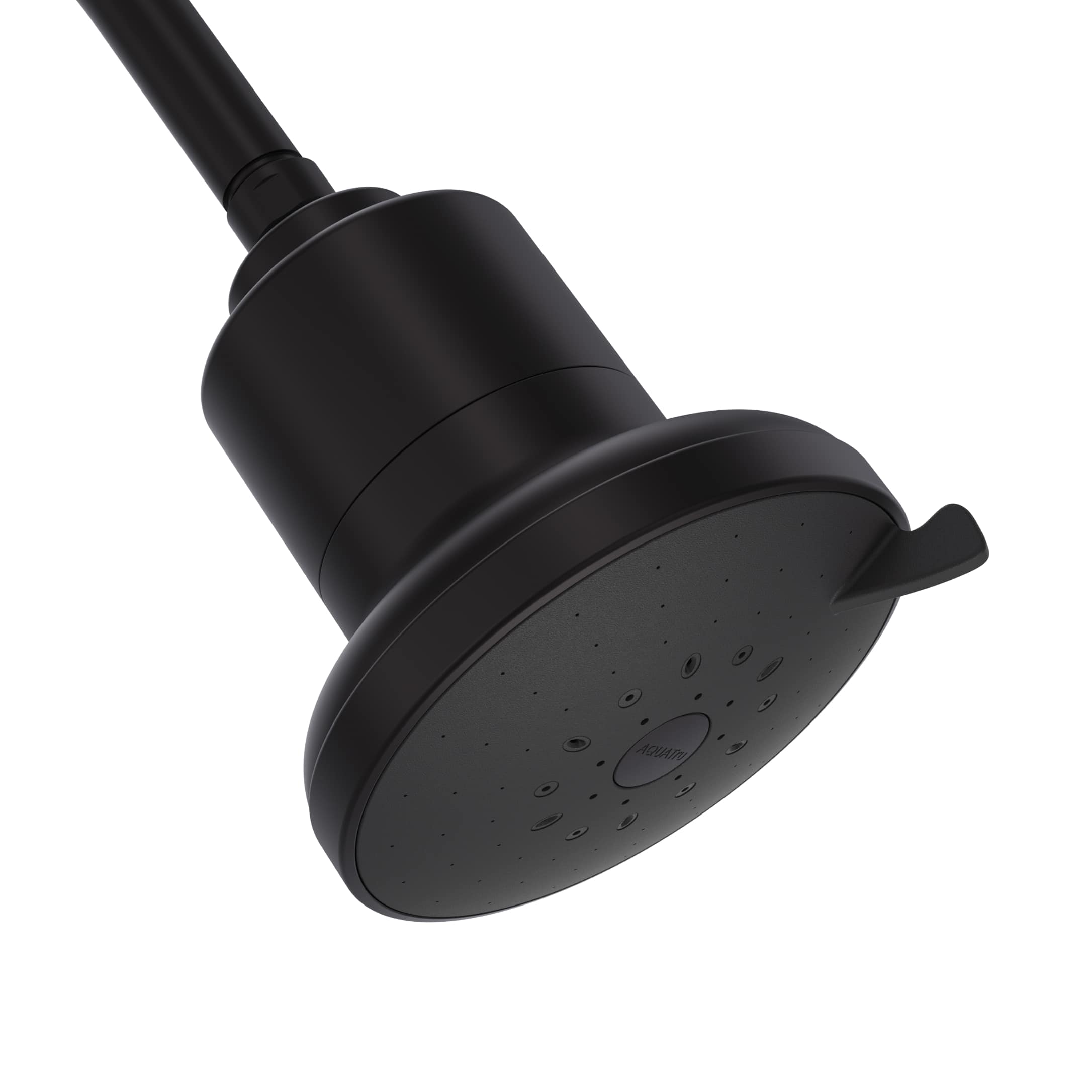 AquaTru - Shower Filter Removes Impurities from Hard Water for Healthy Skin, Scalp & Hair (Matte - Black