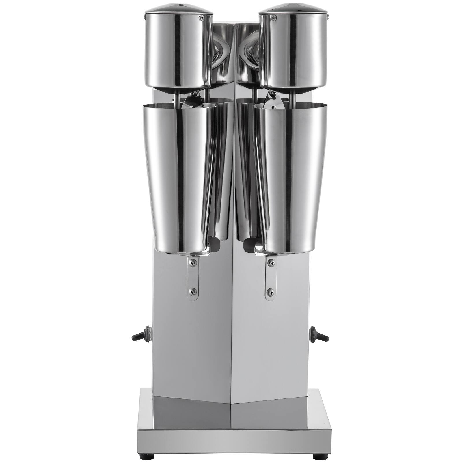 Alt View 5. VEVOR - Milkshake Maker Kit, Stainless Steel Electric Milkshake Maker,180W Milkshake Machine,Double Head Classic Milkshake Maker - Silver.