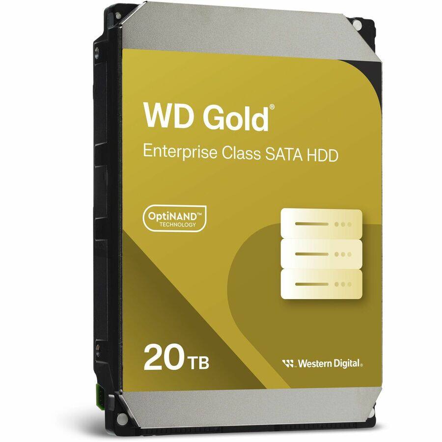 WD Gold  
Enterprise Class SATA HDD  
OptiNAND™ Technology  
20 TB  
Western Digital