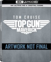 Top Gun: Maverick [SteelBook] [Includes Digital Copy] [4K Ultra HD Blu-ray] [2022] - Front_Zoom