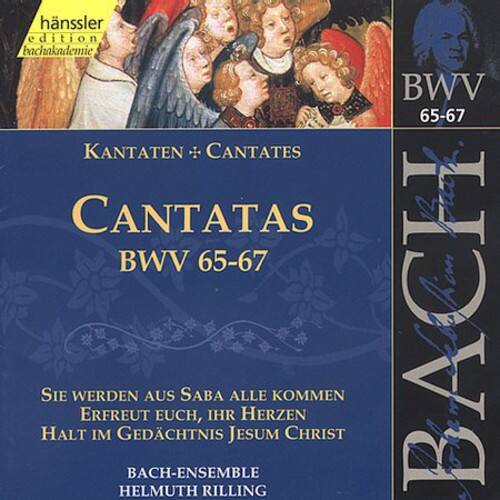 Helmuth Rilling - Sacred Cantatas BWV 65-67  - COMPACT DISCS