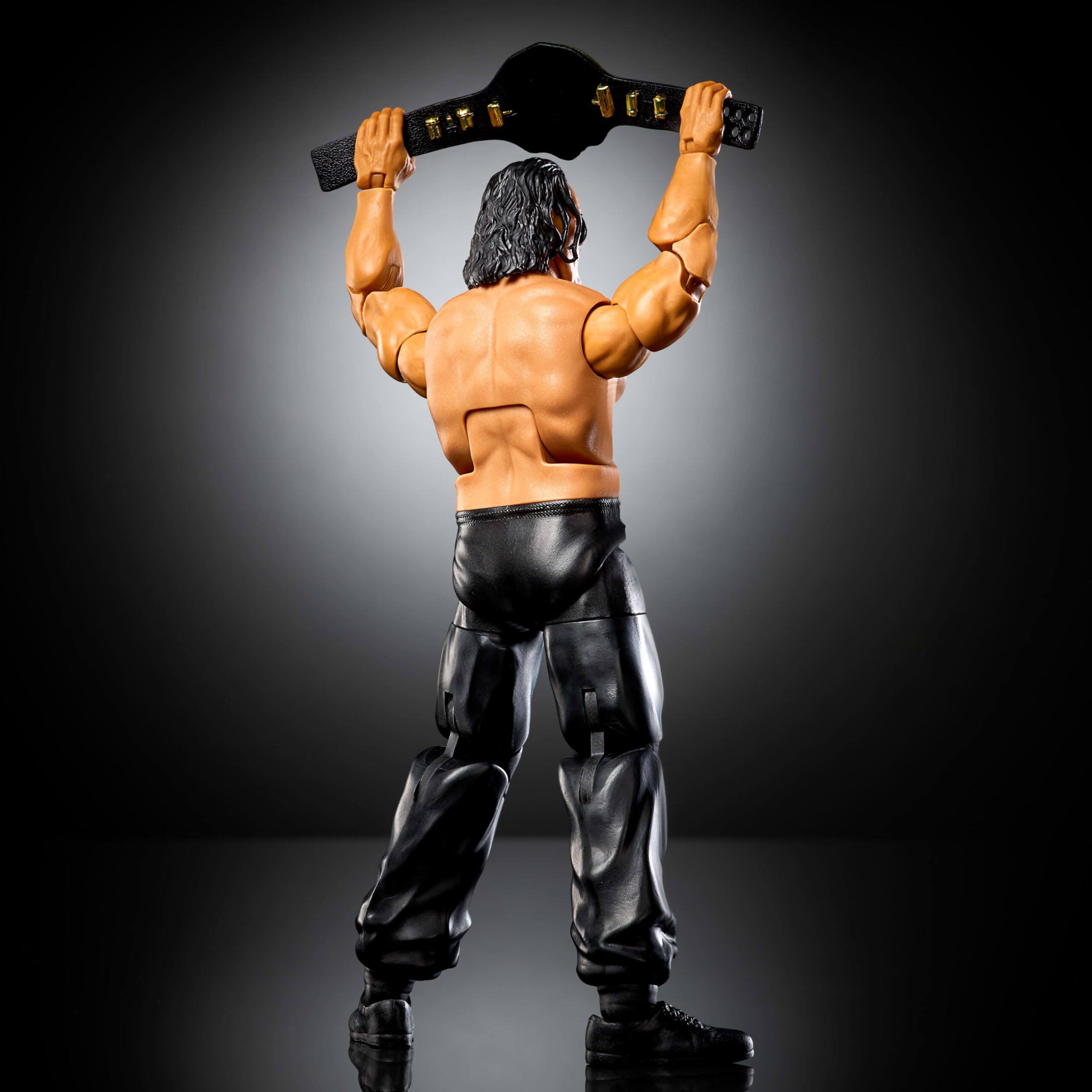 Alt View 5. Mattel - Mattel Collectible - WWE Elite Collection 6" Great Khali Action Figure   - COLLECTIBLES - Multicolor.