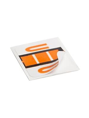 Alt View 4. Smead - BCCR Labels File Folder Label, U, Light Orange, 500 Labels/Pack - Orange.
