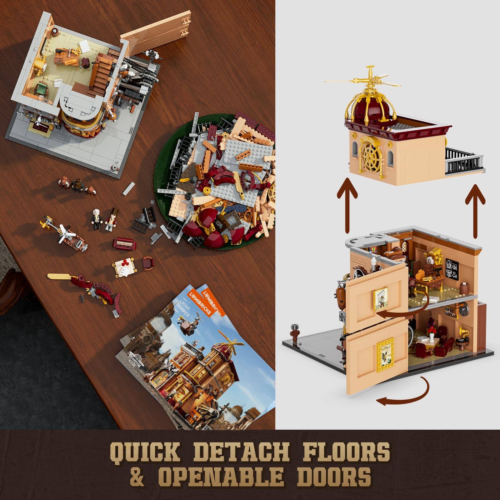 BABCS L9050 LUMIBRICKS LUMIBRICK

QUICK DETACH FLOORS & OPENABLE DOORS