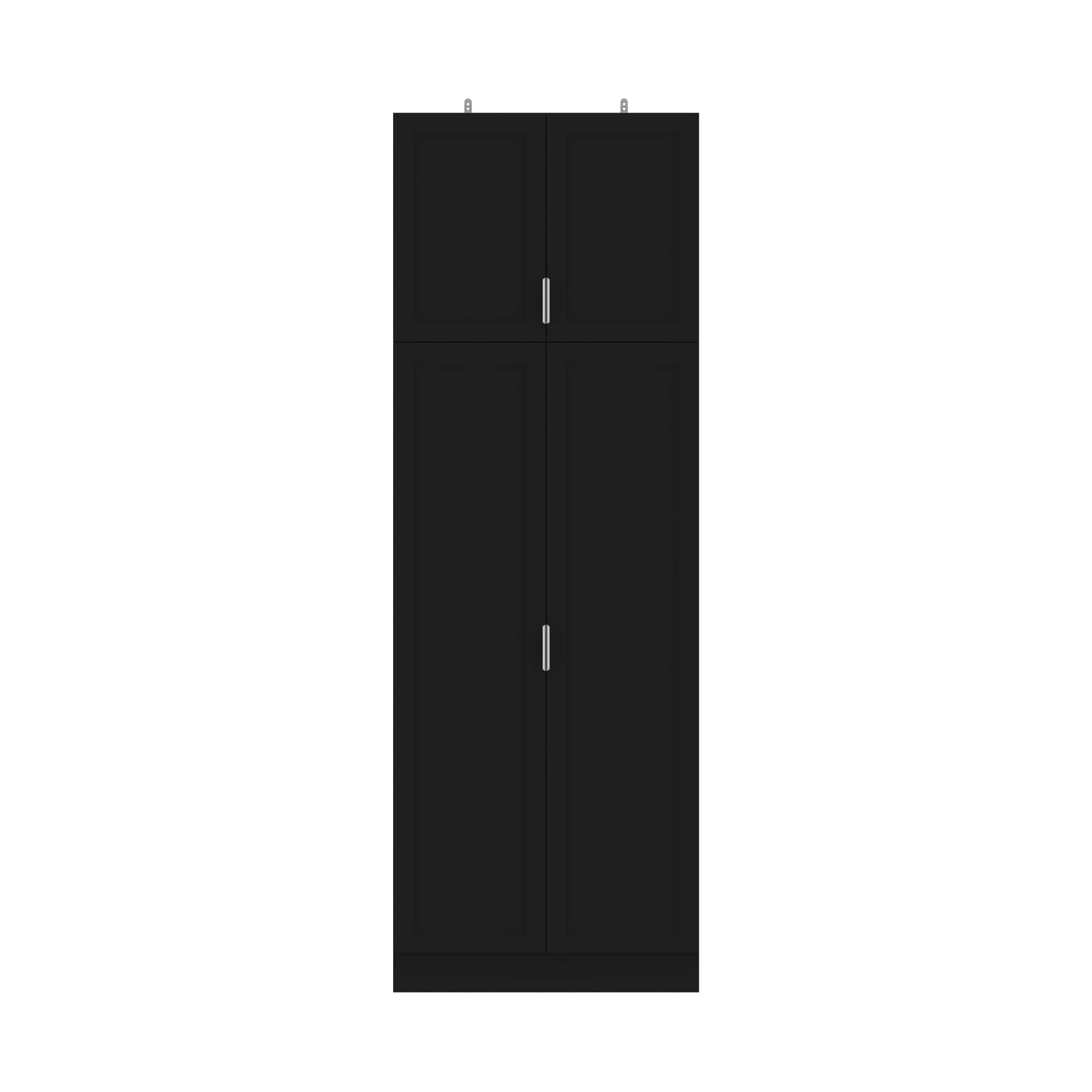 Famapy - Tall Multi - Function Storage Cabinet: Maximize Space, Elevate Style - Black