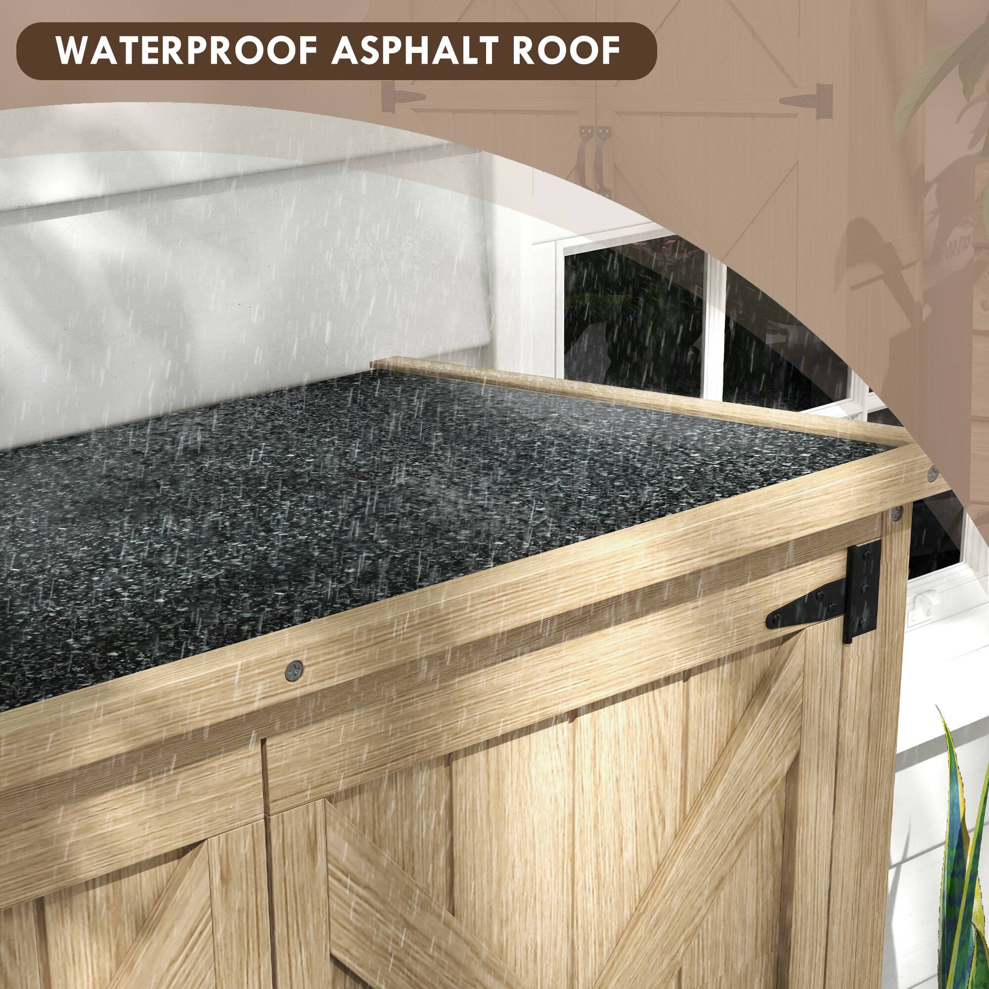 WATERPROOF ASPHALT ROOF