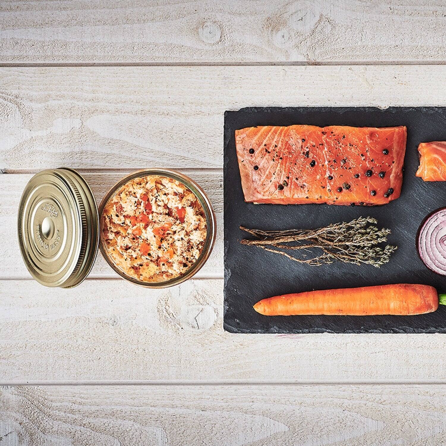 Alt View 3. Le Parfait - Screw Top Jar - 2L Wide Mouth French Glass Canning Jar w/ 2-Piece Gold Lid, 64oz/2 Quarts (Pack of 3).