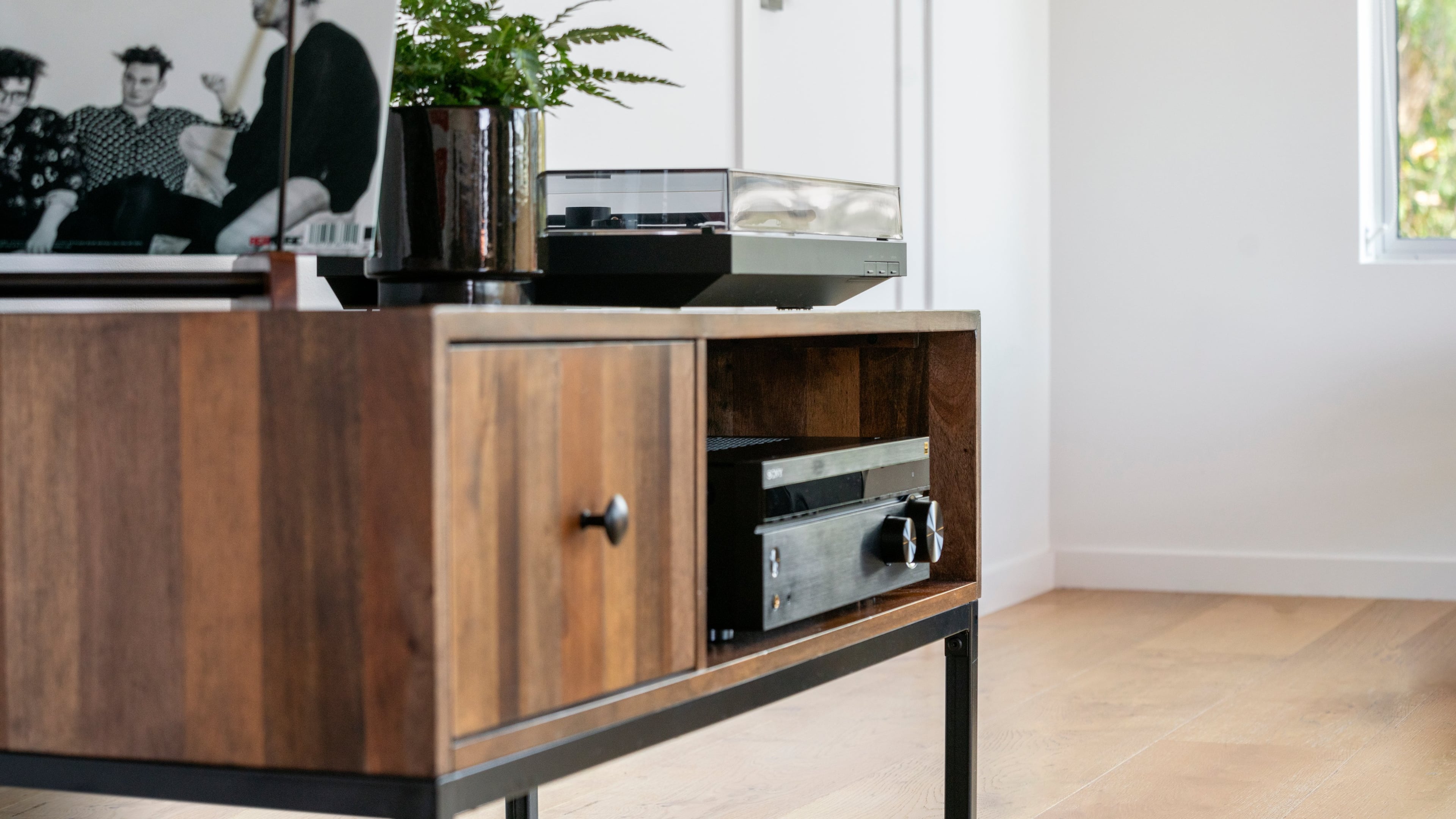 Alt View 22. Sony - Bluetooth Stereo Turntable - Black.