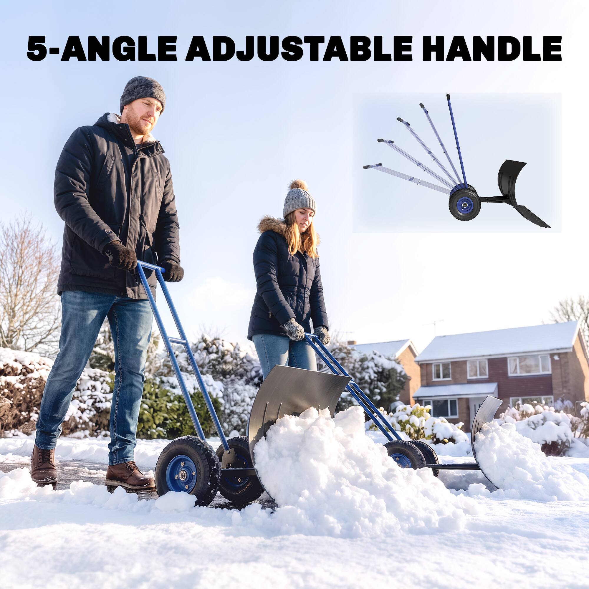5-ANGLE ADJUSTABLE HANDLE