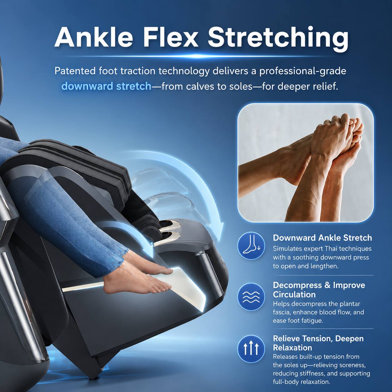 KoziSense KZ 605 4D Massage Chair,Deep Zero Gravity,Thai Stretch
