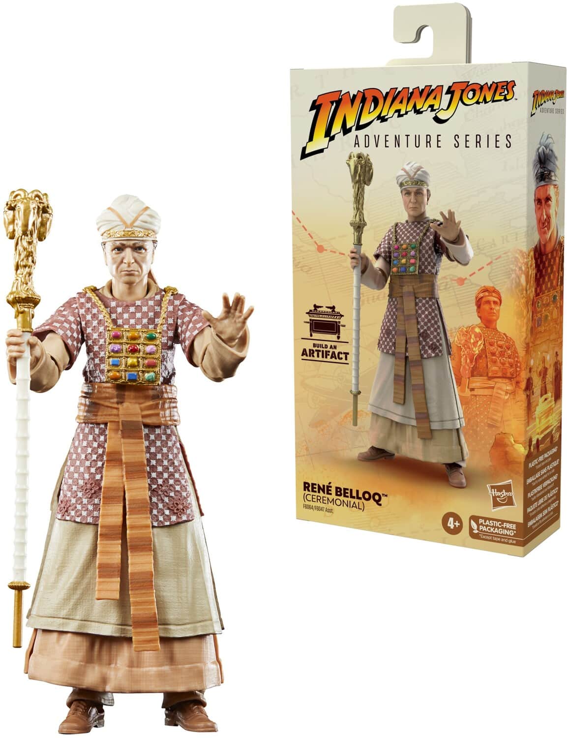 Hasbro - Collectibles - Indiana Jones Adventure Series - René Belloq (Ceremonial) - COLLECTIBLES - Multicolor price history on PriceWatchPro