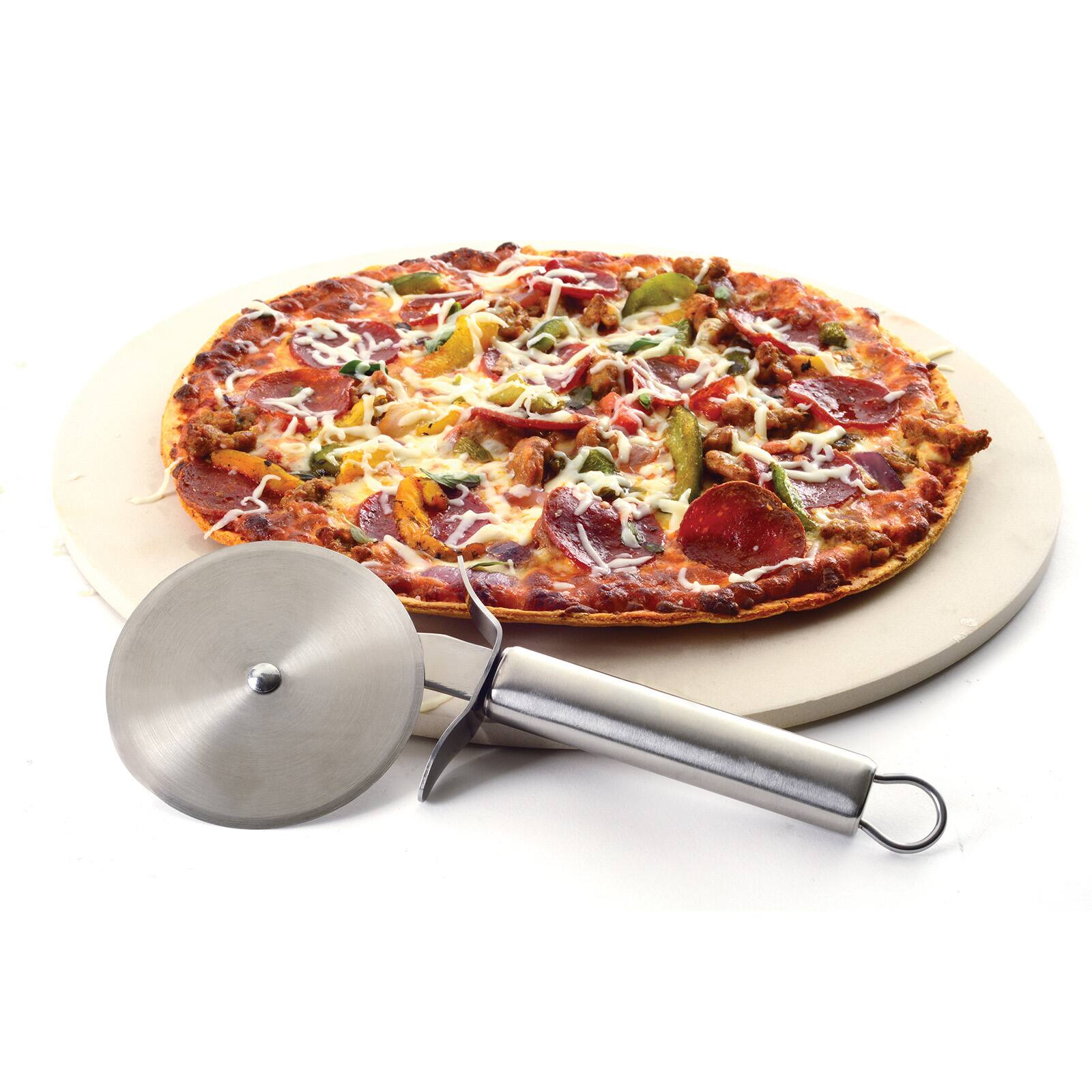 Alt View 2. Norpro - Pizza Wheel with Stainless Steel Handle - Silver.