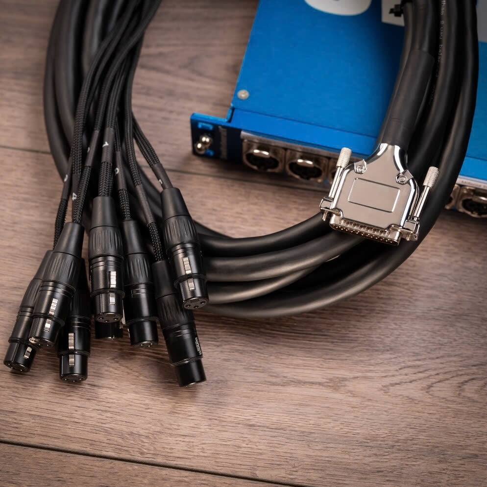 Alt View 1. Warm Audio - 6 FT Premier 8-Channel DB25 to XLRF Audio Breakout Cable, w/ Durable Metal Thumb, for Stage & Studio Audio Applications.