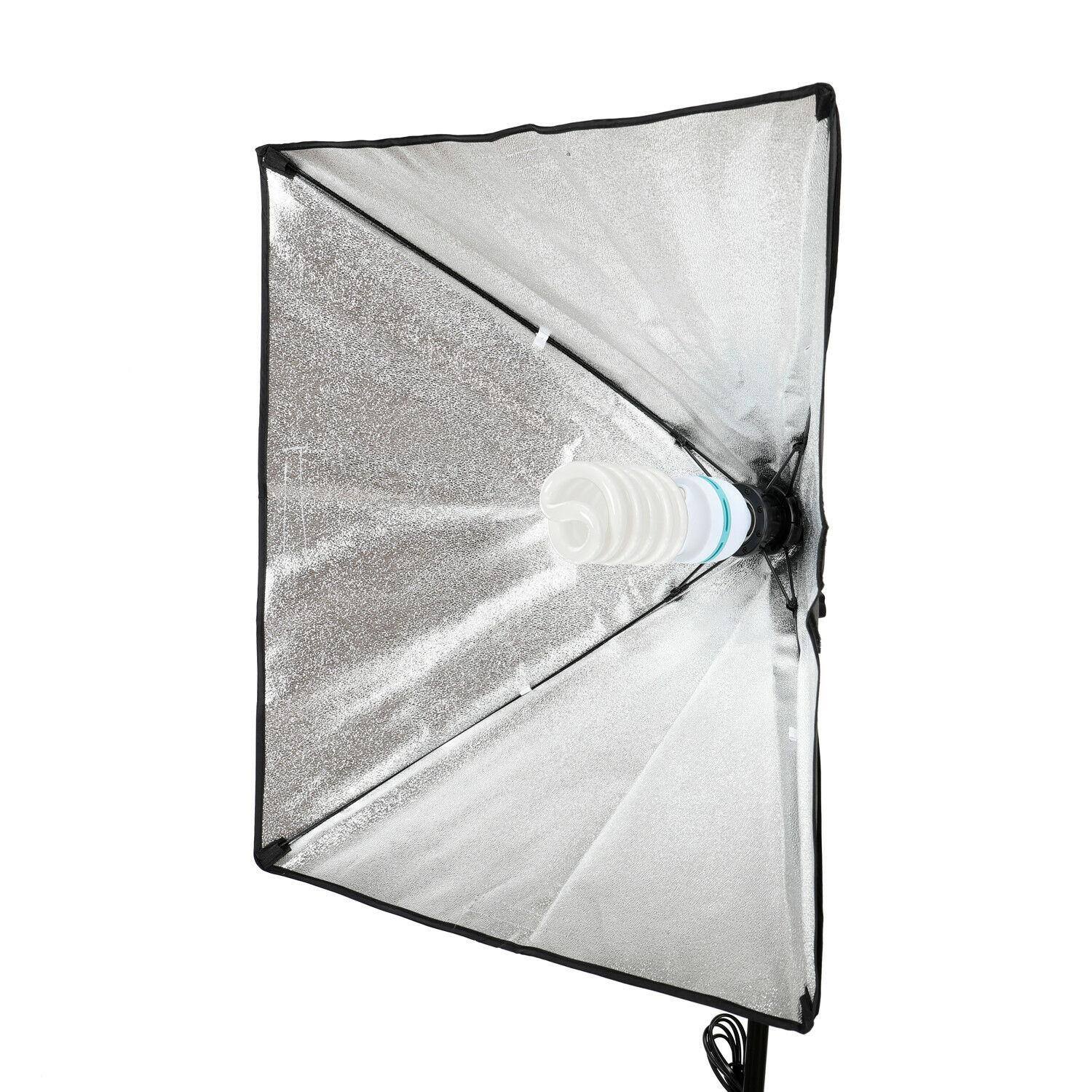 Alt View 4. Winado - 65W Photo Studio Photography 3 Soft Box Light Photography Studio Light Continuous Lighting Lamp Softbox Tripod Stand Kit.