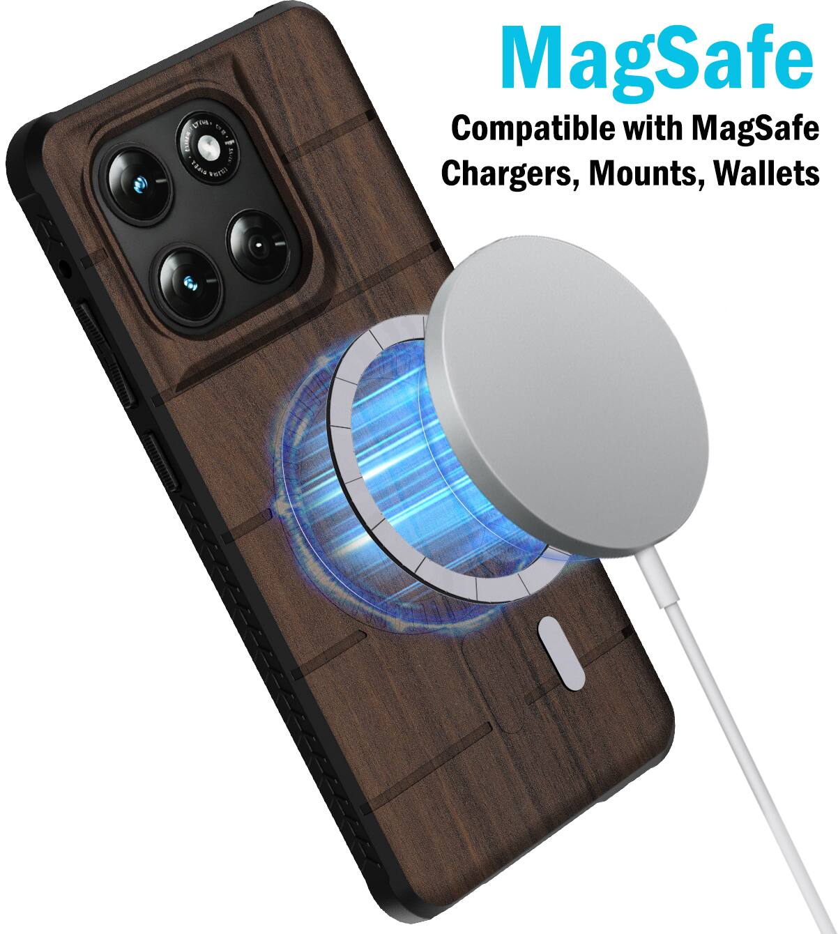 yo, 5 1 Tek MagSafe Compatible with MagSafe Chargers, Mounts, Wallets