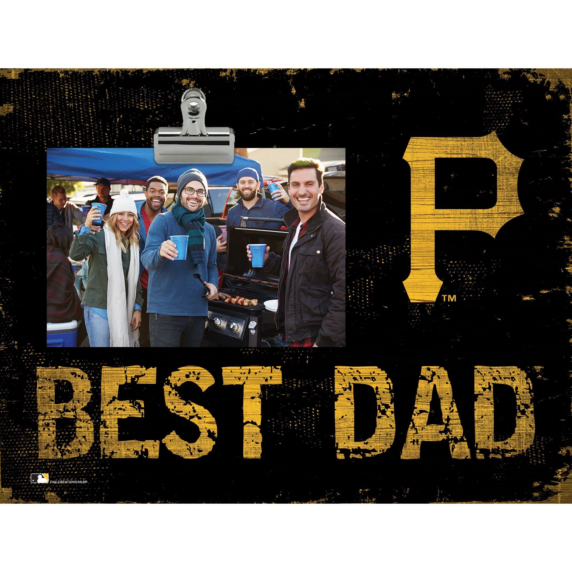 Fan Creations - Pittsburgh Pirates 8'' x 10.5'' Best Dad Clip Frame - Multicolor price history on PriceWatchPro