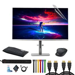 HP - 524SH 23.8" 16:9 FreeSync IPS Monitor Bundle