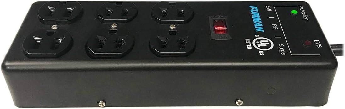 7 EMI - FURMAN. RFI LISTED 1i Surge US Protection EVS