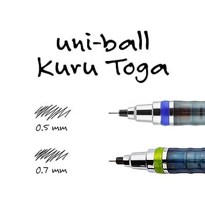 uni-ball Kuru Toga

0.5 mm

0.7 mm