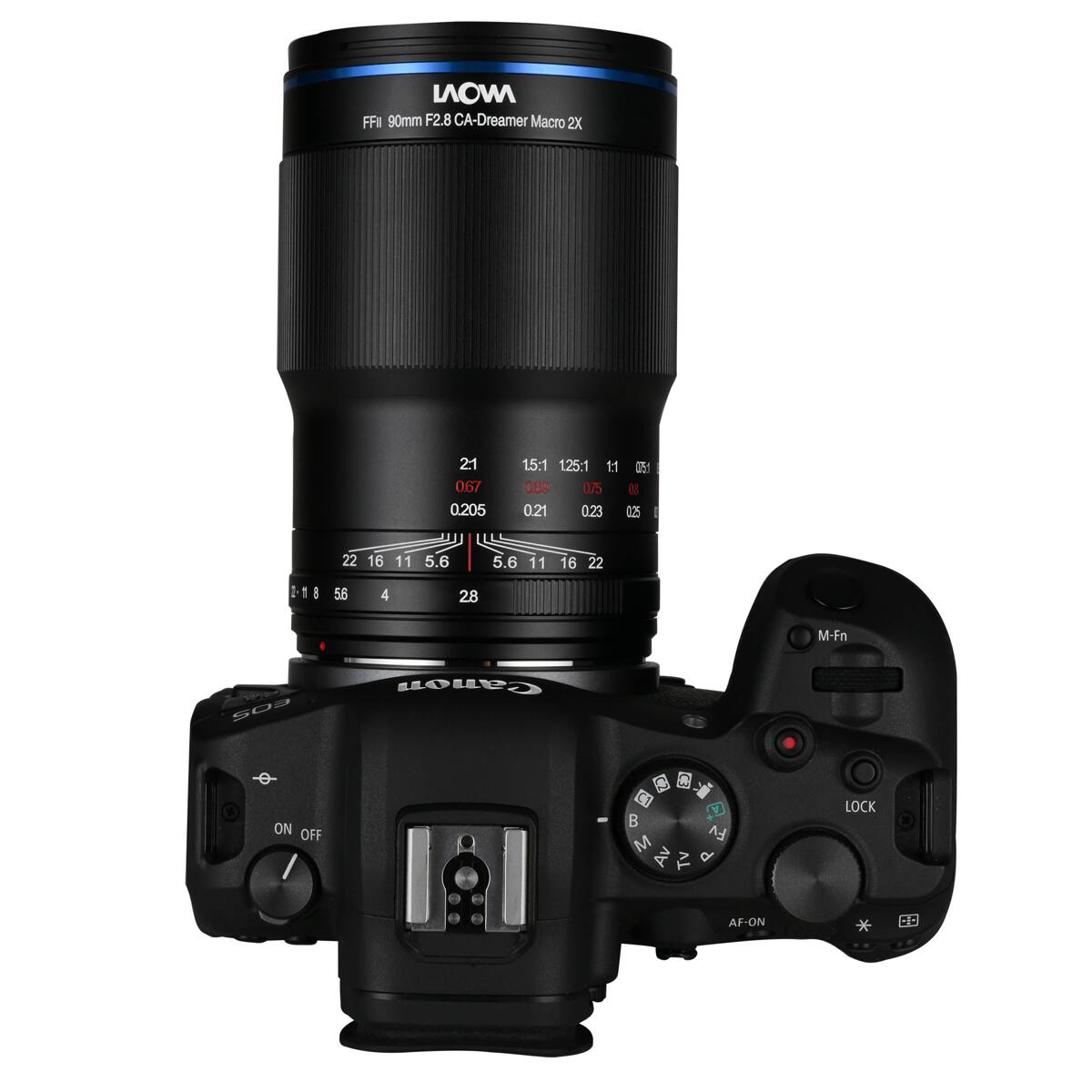 MOVI FFII 90mm F2.8 CA-Dreamer Macro 2X  
21 0.67 0.205 15:1 125:1 11 D 0.69 0/5 0 0.21 0.23 125 22 16 11 5.6 5.6 11 16 22 1-1 1 8 56 4 28  
M-Fn 509 CATOT ON OFF  
M Av Tv Fv LOCK AF-ON