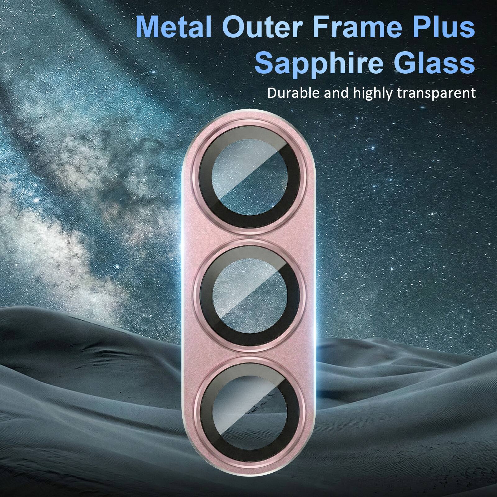 Metal Outer Frame Plus Sapphire Glass  
Durable and highly transparent