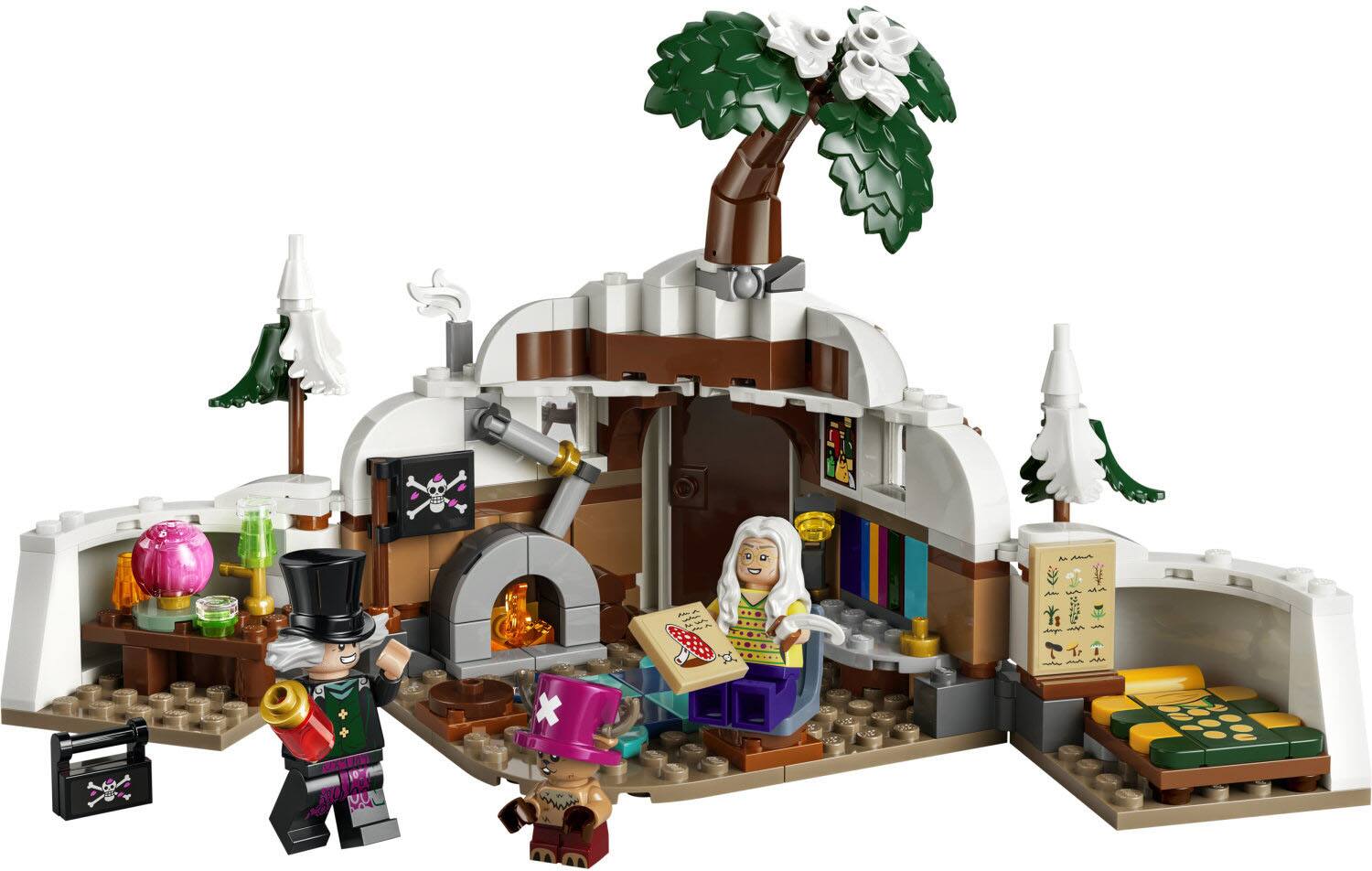 Angle. LEGO - ONE PIECE Dr. Hiriluk's Hideout 75641.