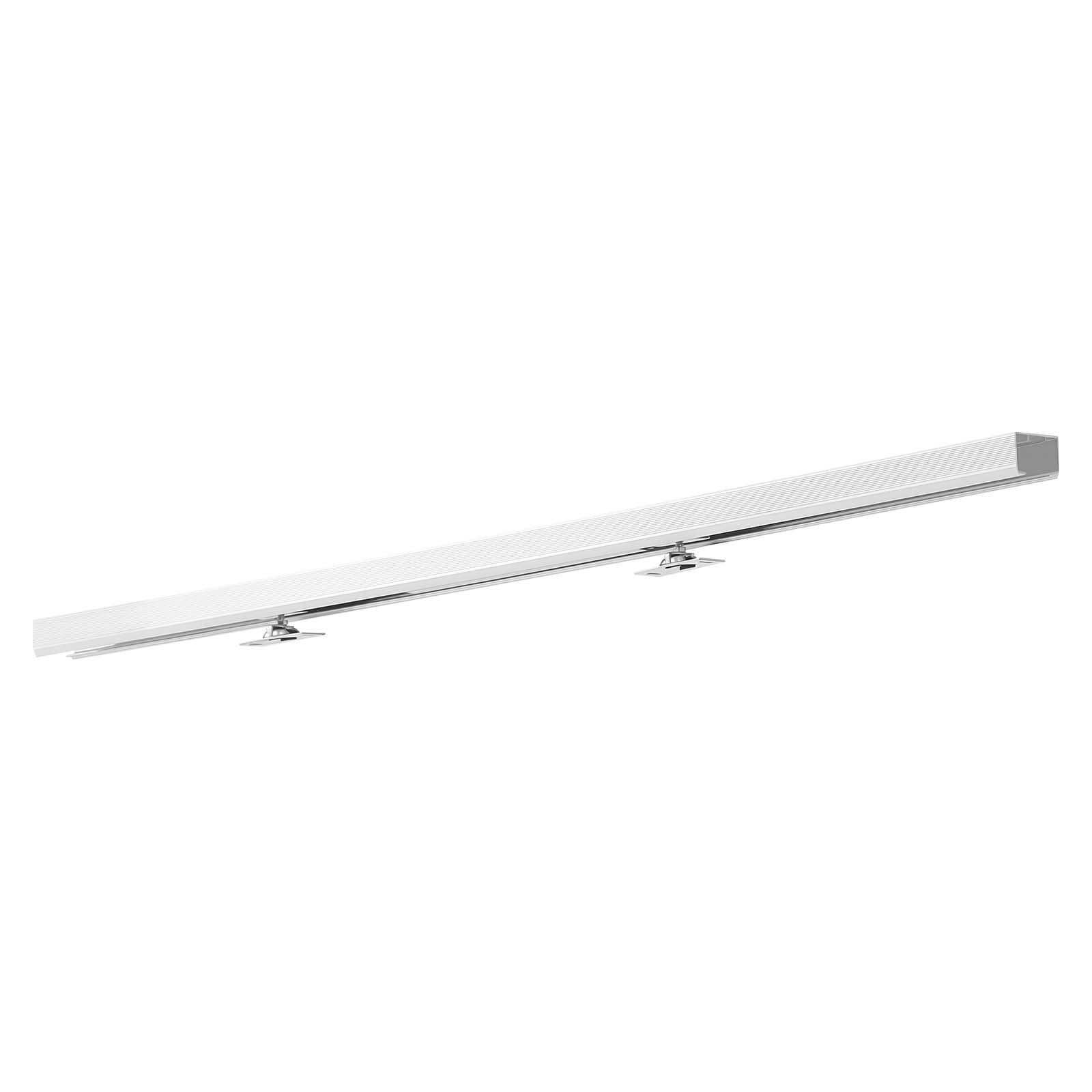 Alt View 5. VEVOR - Sliding Pocket Door Hardware Track Kit, 44.69" Pocket Door Track Kit with Soft Close Mechanism for Smooth - Silver.