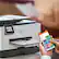 Alt View 31. HP - OfficeJet Pro 9025e Wireless All-In-One Inkjet Printer - Refurbished - White.