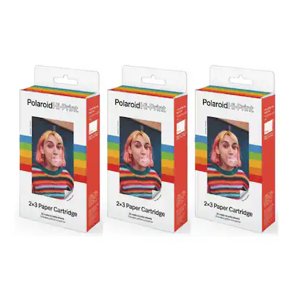 Polaroid Hi-Print
2x3 Paper Cartridge
20 ready-to-print sheets
20 full-color prints & primer