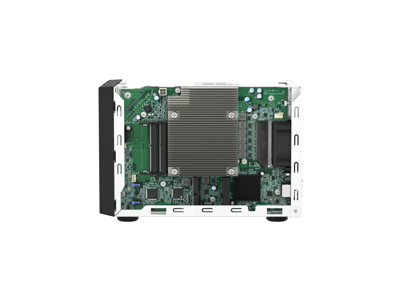 Alt View 5. QNAP - QNAP 6-Bay NAS, Intel i5-12400, 32GB RAM, 6x HDD/SSD, 2x M.2 Gen4, 2x 2.5GbE, HDMI, USB 3.2, 250W PSU.