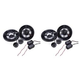 Crunch - CS655 6.5" 2-Way Full Range Car Audio Speakers, 300W Peak Power, 2 Pack - Black