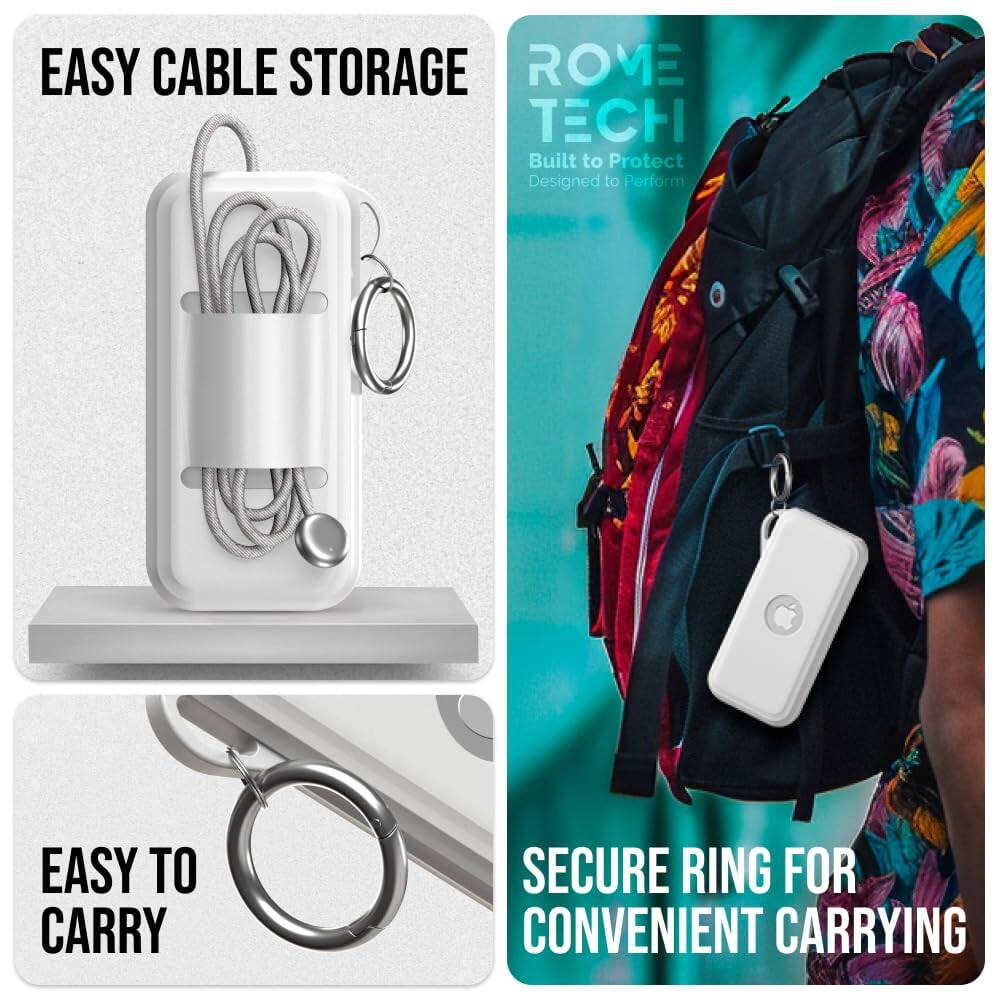 EASY CABLE STORAGE  
ROVE TECH  
Built to Protect  
Designed to Perform  

EASY TO CARRY  
SECURE RING FOR CONVENIENT CARRYING