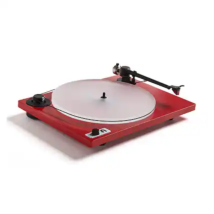 Front. U-Turn Audio - U-Turn Audio Orbit Special Turntable - Red - Red.