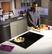 Alt View 28. GE Profile - 30" Built-In Electric Induction Cooktop with 4 Elements, Slide Touch Controls, and Power Boost - Black.