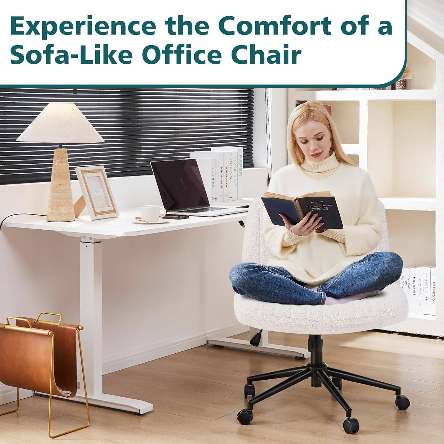 Experience the Comfort of a Sofa-Like Office Chair