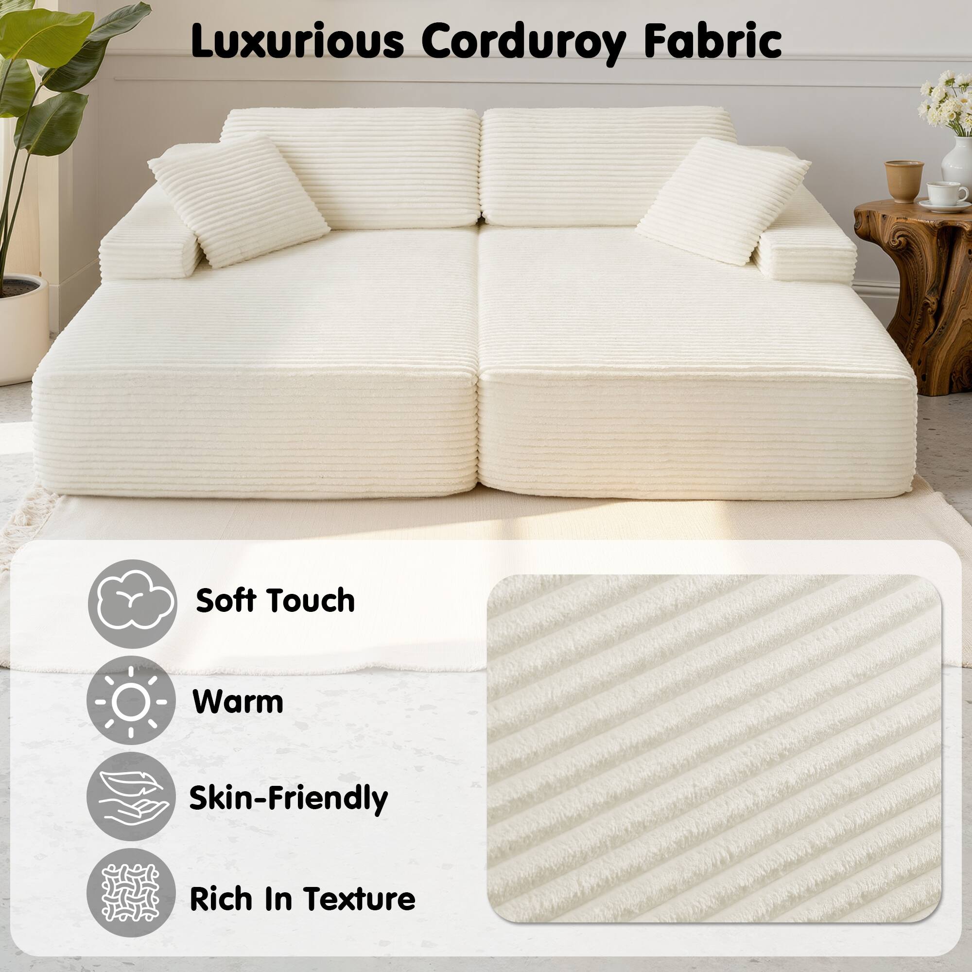 Luxurious Corduroy Fabric

- Soft Touch
- Warm
- Skin-Friendly
- Rich In Texture