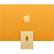 Angle. Apple - 2021 iMac with M1 Chip (24-inch, 16GB RAM, 2TB SSD Storage) - Yellow.