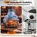 360° Panoramic Visibility
Watch it cook without losing heat
Ours
Others
For your safety, avoid touching the hot glass directly during cooking