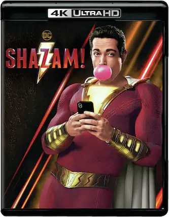 Front. Shazam! - 4K Blu-Ray.