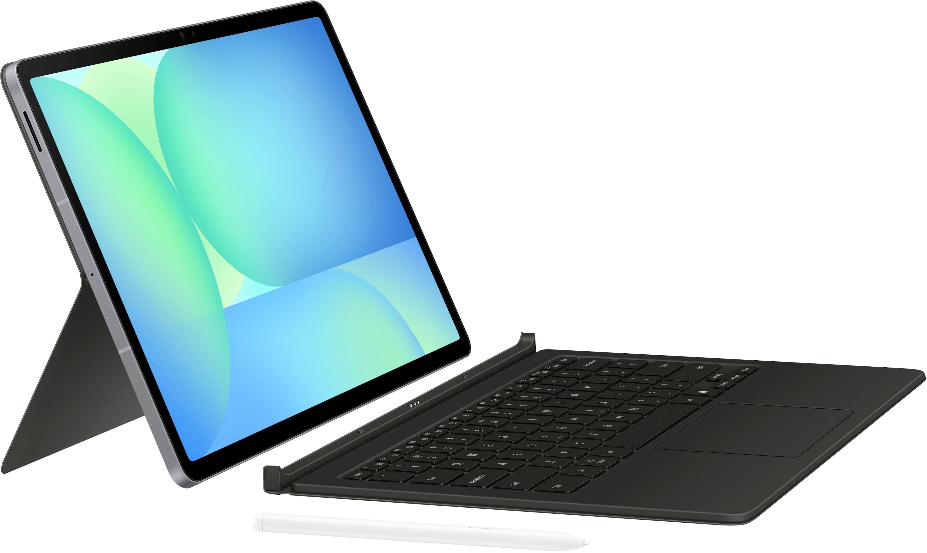 Alt View 16. Samsung - Galaxy Tab S10 FE+ Book Cover Keyboard -AI Key - Black.