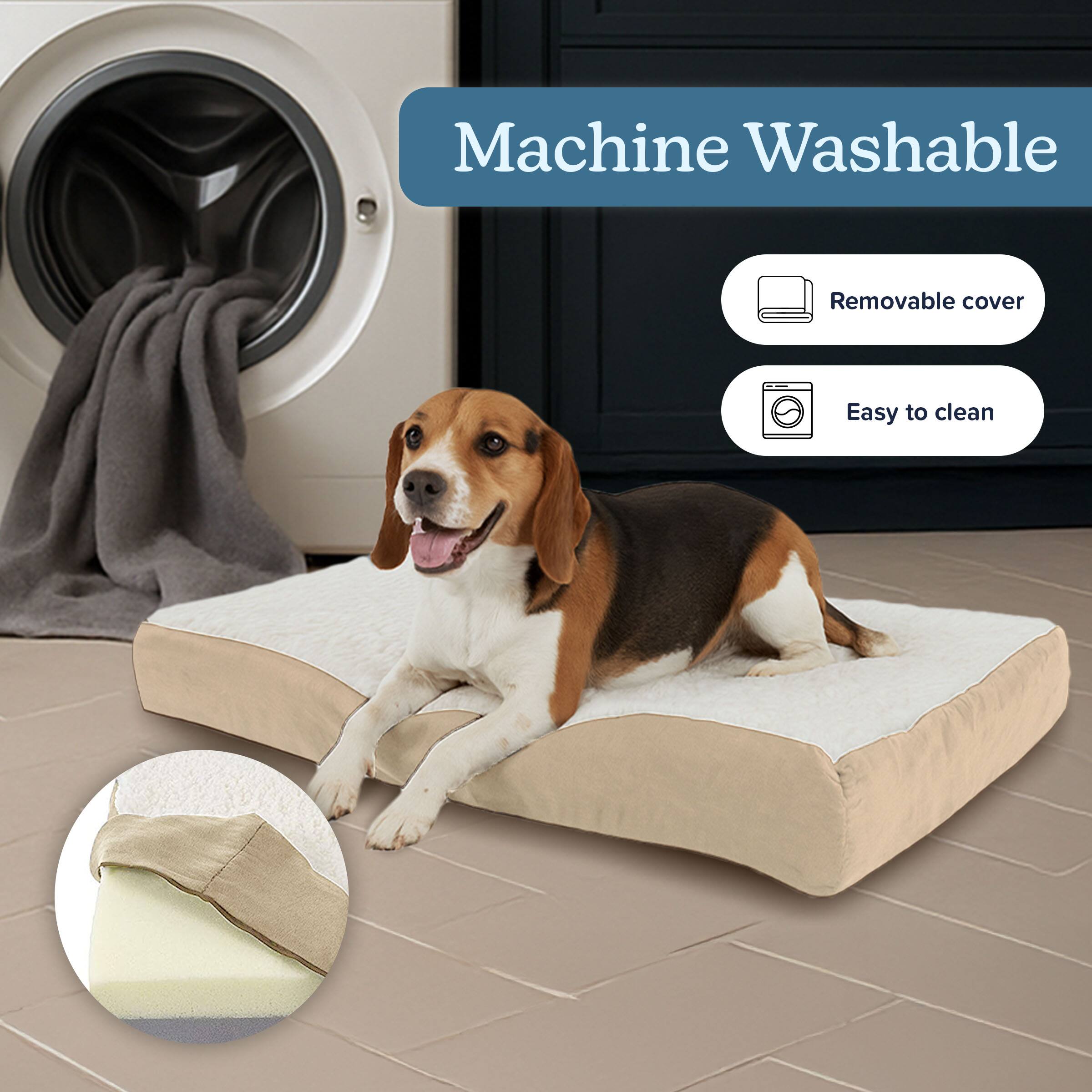 Machine Washable  
Removable cover  
Easy to clean