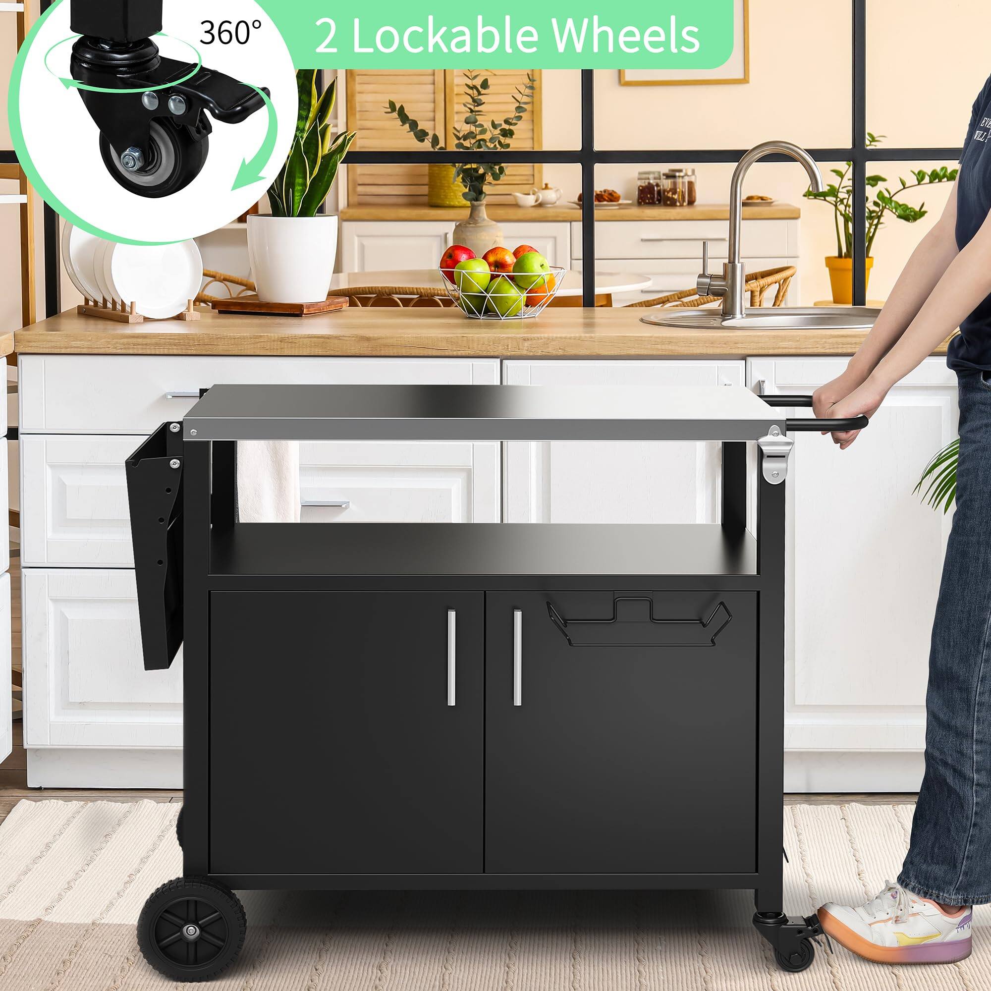 360° 2 Lockable Wheels