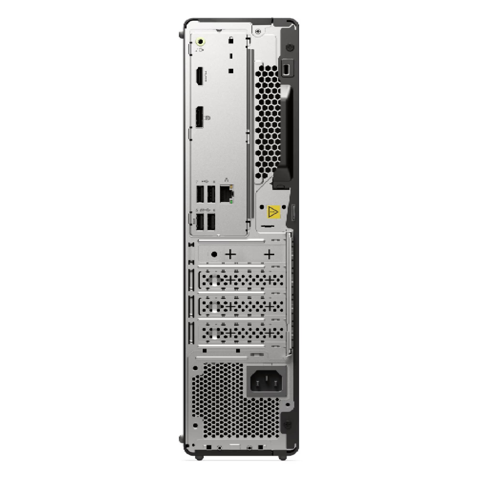 Alt View 3. Lenovo - Lenovo Thinkcentre Neo 55S G6 SFF PC AMD Ryzen 7 250 32GB RAM 1TB SSD W11P - Black.