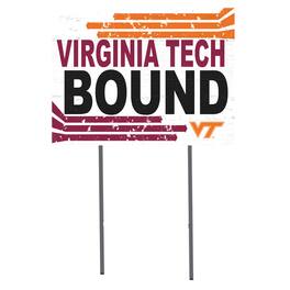 Jardine - Virginia Tech Hokies 18'' x 24'' Bound Yard Sign - White