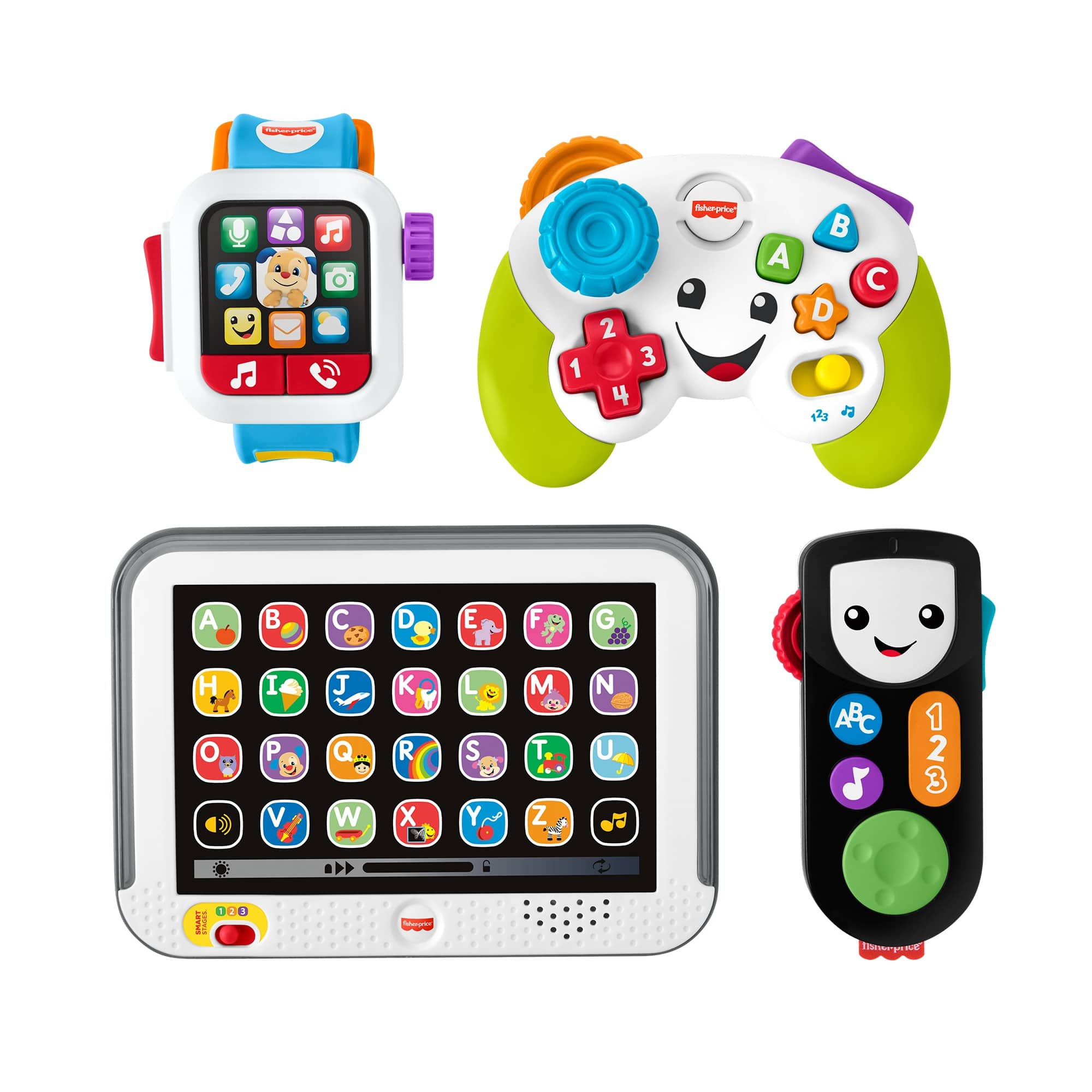Front. Fisher-Price - Laugh & Learn Tune in Tech Set.