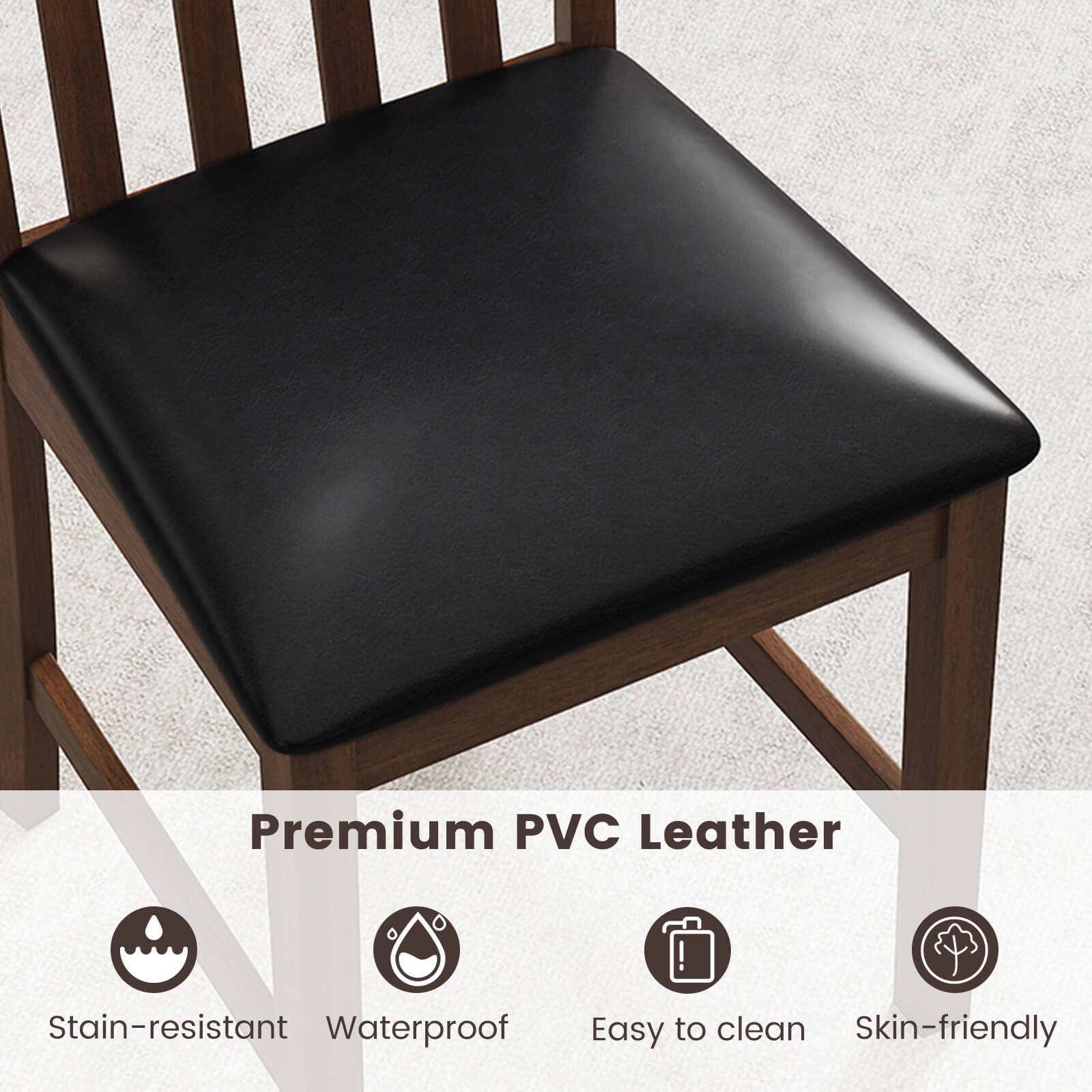 Premium PVC Leather  
Stain-resistant  
Waterproof  
Easy to clean  
Skin-friendly