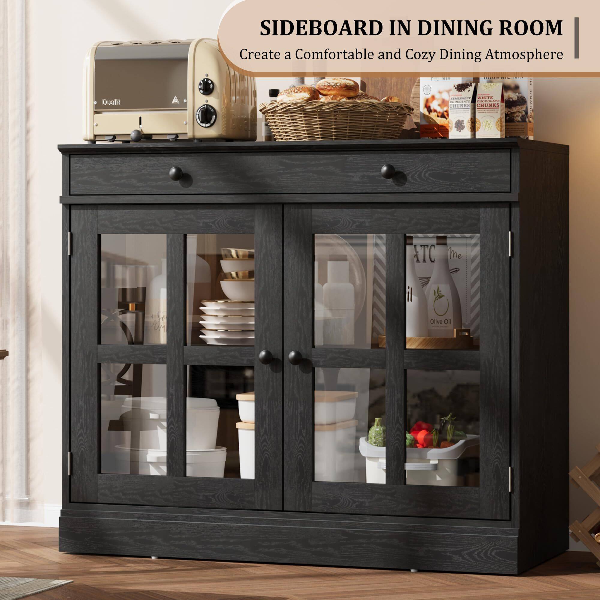 Sure, here is the corrected and grouped text from the image:

---

**SIDEBOARD IN DINING ROOM**

Create a Comfortable and Cozy Dining Atmosphere

---

**Olive Oil**

---

**ATC**

---

**Dyson**