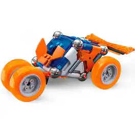 Mattel - Mega Construx Magnext 4 in 1 Mag Racers Building Set - Blue