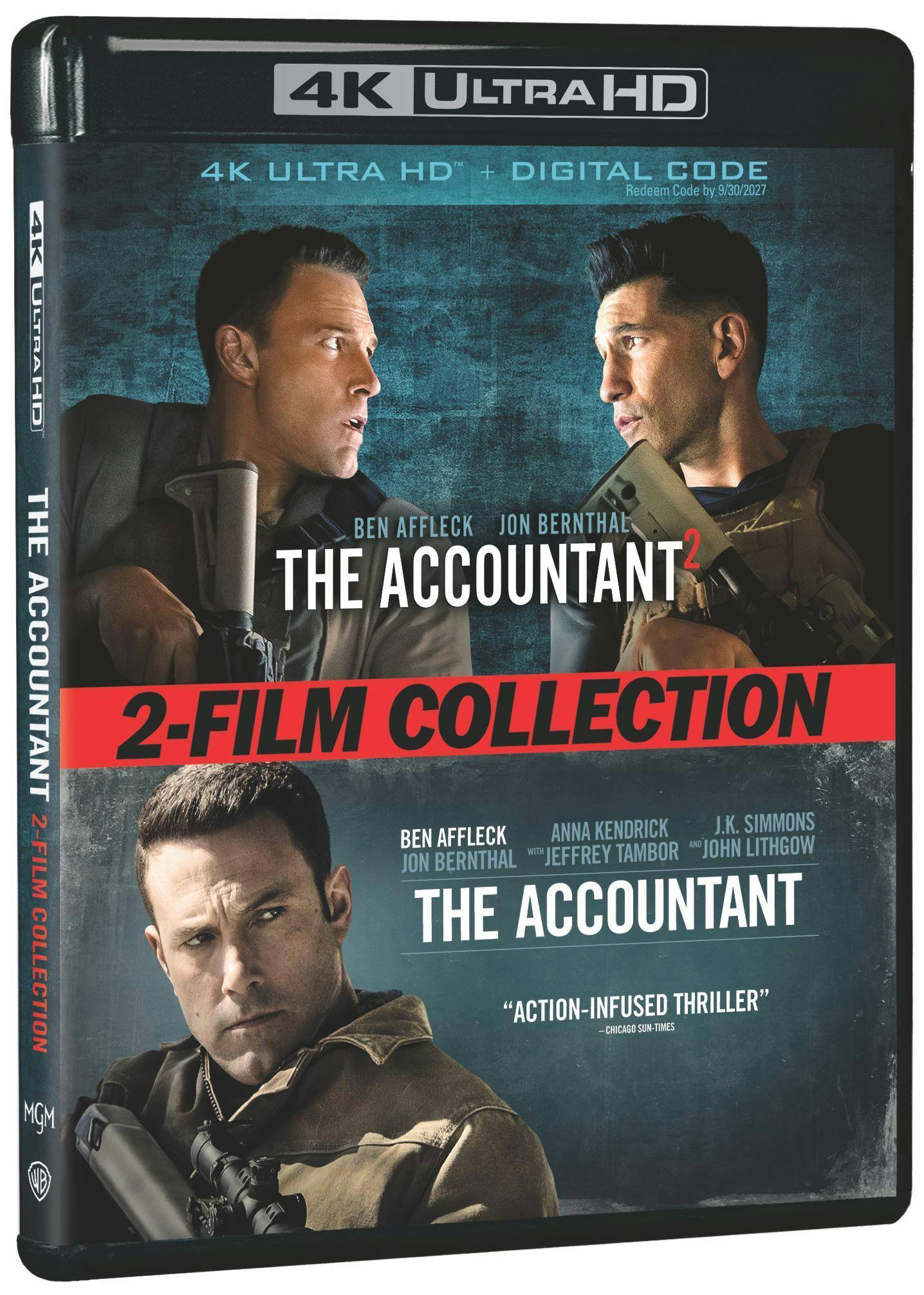 Angle. The Accountant: 2-Film Collection   - 4K Blu-Ray.